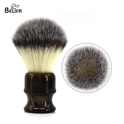 Resin handle,nylon material of beard brush